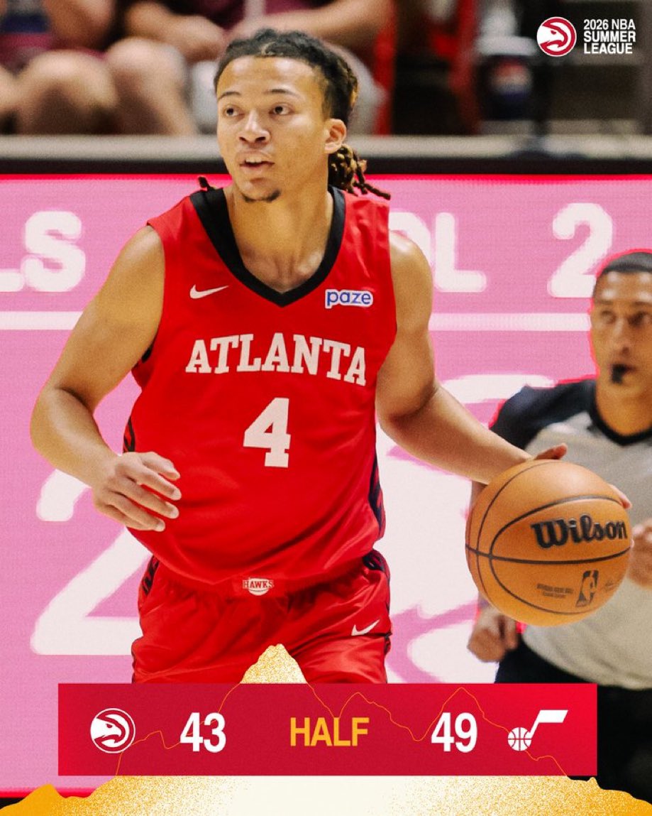 ATLHawksBrz's tweet photo. Intervalo em Salt Lake City! 🅰️🔥
#TrueToAtlanta https://t.co/MOxyYPJOoi