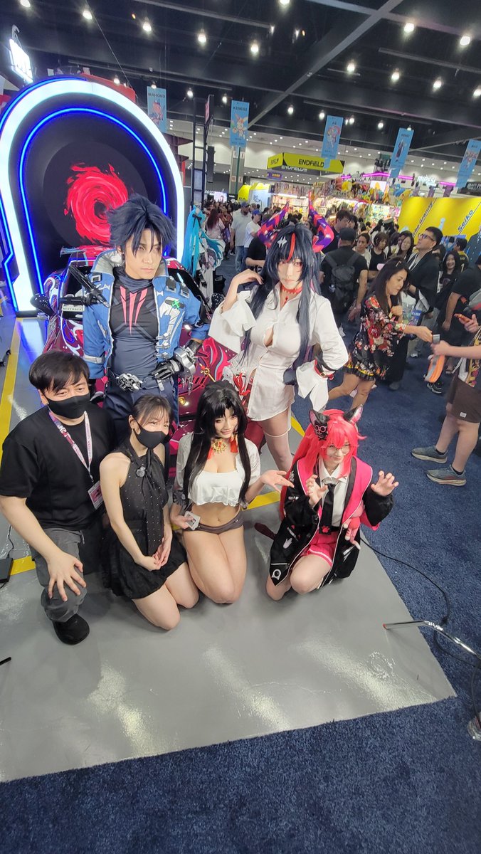 ArcaneMaidCafe's tweet photo. Hello from Anime Expo ft. NTE booth 
#nte #NTEcreater https://t.co/N0K4SToJbA