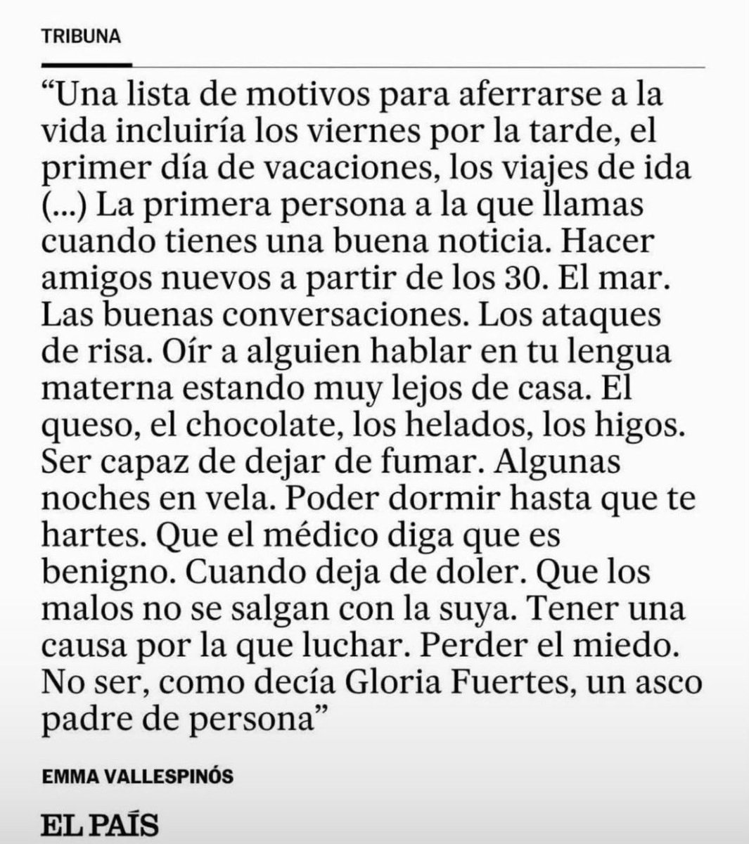 isaerre's tweet photo. Una lista de motivos para aferrarse a la vida: https://t.co/TpKfR1cZx1