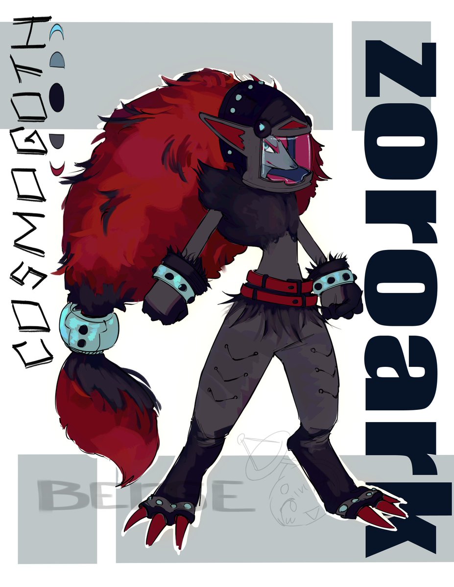 bergamot_berge's tweet photo. Zoroark in my "Cosmogoth" collection!!

His auction is available - link in comms💫🕯️ https://t.co/NPWRvIFyzt