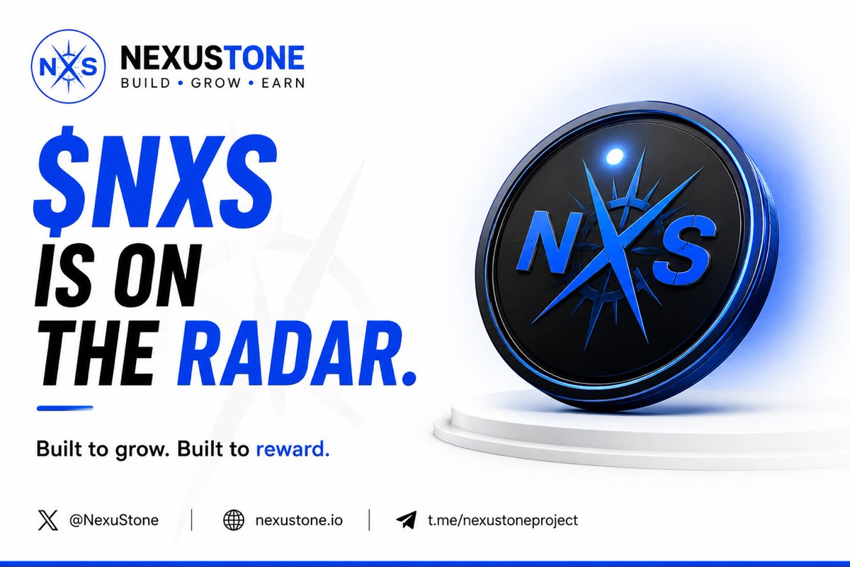 NexustoneP1u's tweet photo. $NXS isn’t waiting for the supercycle.

It’s positioning for it.

A growing community, staking utility, daily rewards, and momentum starting to build on BSC. ⚡️

The question isn’t whether the market will rotate into new gems.

It’s whether you spotted $NXS early enough. 👀

#NXS #NexuStone #BSC #MemecoinSupercycle