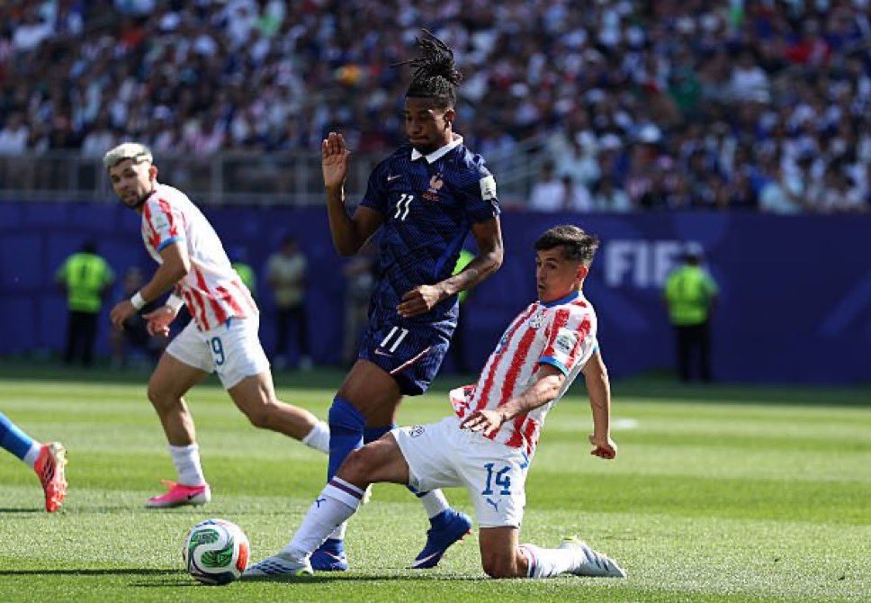 FPLMeshaL's tweet photo. 🚨نهاية الشوط الاول :

🇵🇾 البارغواي 0-0 فرنسا 🇫🇷 https://t.co/y3LH2yixUo