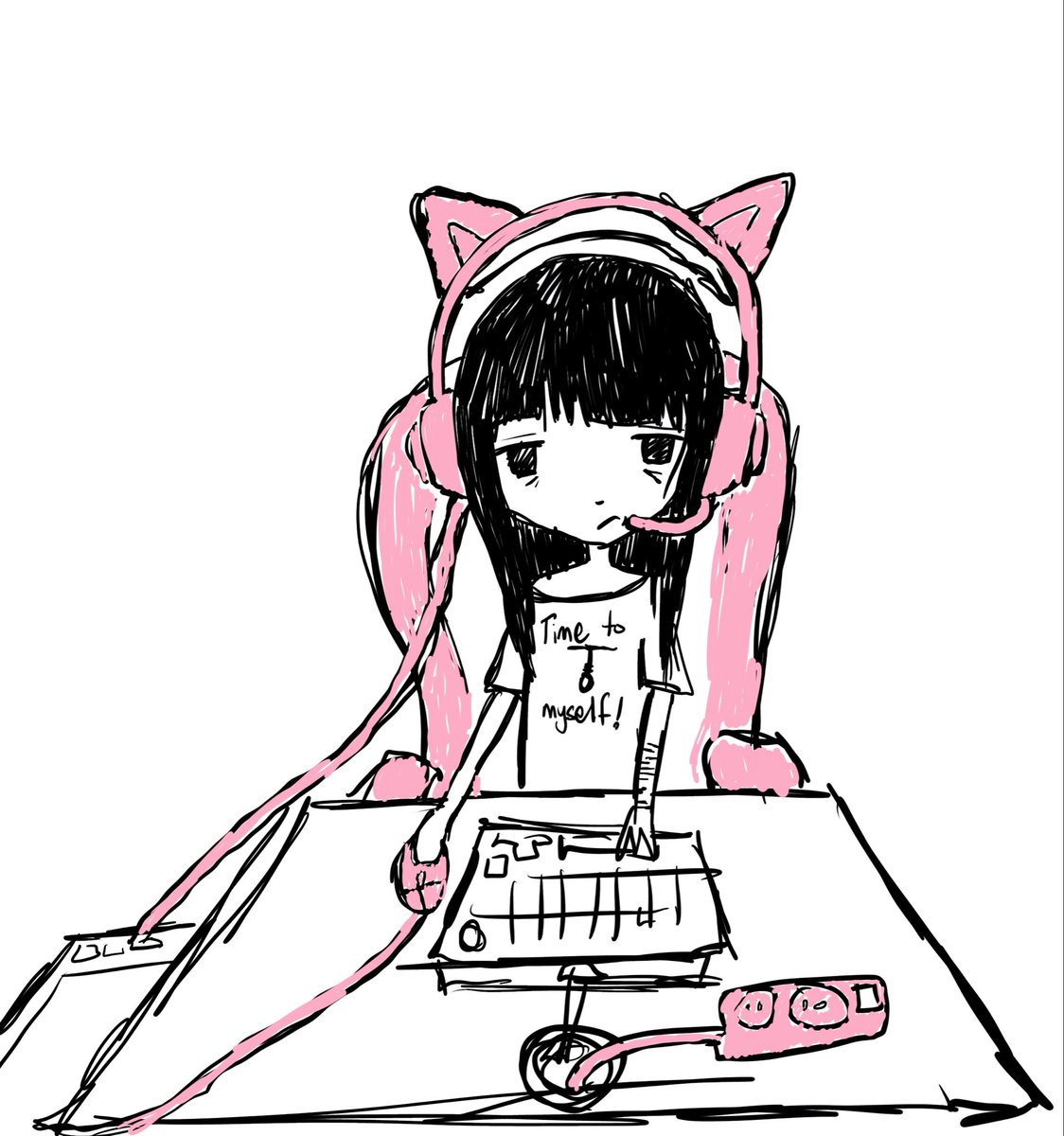 glitterdoenut's tweet photo. drew myself https://t.co/wJY08QLRig