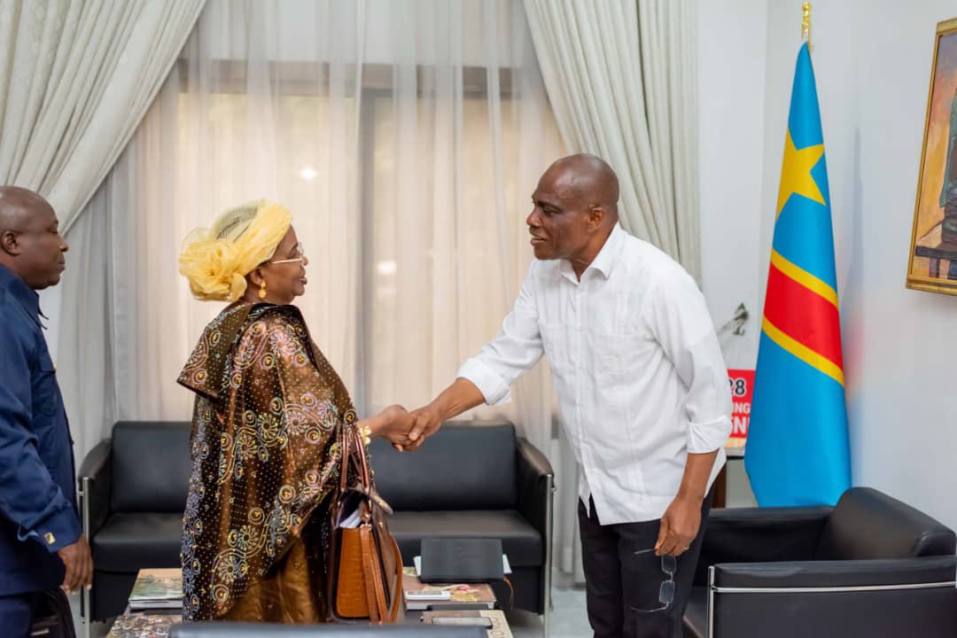central_sage's tweet photo. 🤝 #RDC #Démocratie #Diaspora 
Kinshasa | 03.07.2026 

Processus démocratique en #RDC 

Madame la Docteure Zalikatou Diallo @Drzalikatou , Cheffe de mission de l'Organisation Internationale de la Diaspora Africaine en Europe, ancienne Ministre et ancienne Première Vice-Présidente de l'Assemblée nationale de la République de Guinée, a conduit, ce vendredi 3 juillet 2026, une importante délégation de  l'organisation à une rencontre avec M. Martin FAYULU, Président du partipolitique ECIDE,  l'un des leaders de la coalition Article 64, à sa résidence de Faden, à Kinshasa.

Cette audience s'inscrit dans le cadre des consultations entreprises par la délégation auprès des principales personnalités politiques congolaises en vue de recueillir leurs analyses sur les enjeux politiques, institutionnels et sécuritaires auxquels est confrontée la République démocratique du Congo. 
Les échanges ont notamment porté sur les débats institutionnels en cours, y compris les discussions autour de l'éventualité d'un référendum, dans un esprit de dialogue, de responsabilité et de respect des principes démocratiques.

Au terme des échanges, Madame la Docteure Zalikatou Diallo a lancé un appel à l'ensemble de la classe politique congolaise :

« J'exhorte les acteurs politiques à privilégier la voie de la paix, de la non-violence et du dialogue. La consolidation de la démocratie exige de placer l'intérêt supérieur du Congo au-dessus de toute autre considération. »

Cette rencontre témoigne de l'engagement de l'Organisation Internationale de la Diaspora Africaine en Europe à accompagner les initiatives favorisant la stabilité, la cohésion nationale et le renforcement du processus démocratique en République démocratique du Congo.