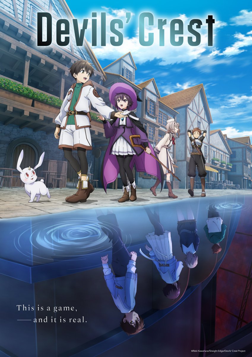 demonscrestPR's tweet photo. ◤￣￣￣￣￣￣￣￣￣￣￣￣￣
　　Anime "Devils' Crest"
　　Key Visual Revealed
＿＿＿＿＿＿＿＿＿＿＿＿＿◢

“This is a game, —and it is real.”

November 6, 2026. Coming Exclusively to Prime Video !

#devilscrest https://t.co/mHc4epfif6