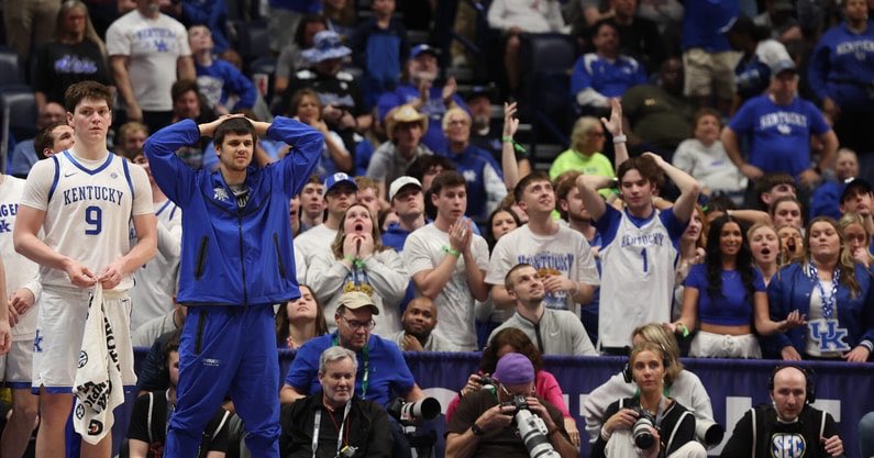 JackPilgrimKSR's tweet photo. Former Kentucky guard Kerr Kriisa has been arrested by the FBI, multiple sources tell KSR

STORY: https://t.co/Y6sKQ72jYw https://t.co/UzhFMgN1V5