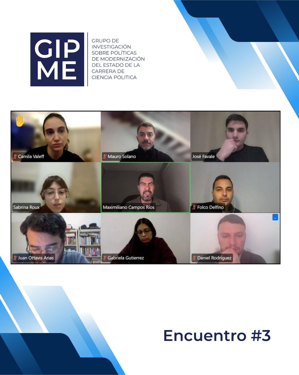 gipmeuba's tweet photo. ¡Encuentro mundialista! ⚽

Nos reunimos para terminar de confeccionar nuestro marco teórico. También hicimos presentación de la matriz de datos que utilizaremos para el relevamiento de los casos seleccionados para el informe.🗒️

Seguimos avanzando en nuestra investigación💪🏻 https://t.co/dNY5XTfLhm
