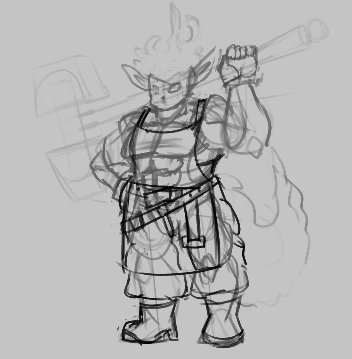 ANASARmoth's tweet photo. I decided to try making a Flarion design 👋
#WIPㅤㅤㅤ #furrycharacter #Pokémon https://t.co/hLWY90TW2f
