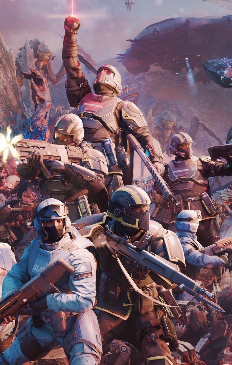 Hartwell_Design's tweet photo. Hold until the last Helldivers. 
(We’ll need every last one of us on the front line if the leaks are true)

And Happy Fourth to you. https://t.co/bclCrN7kiw