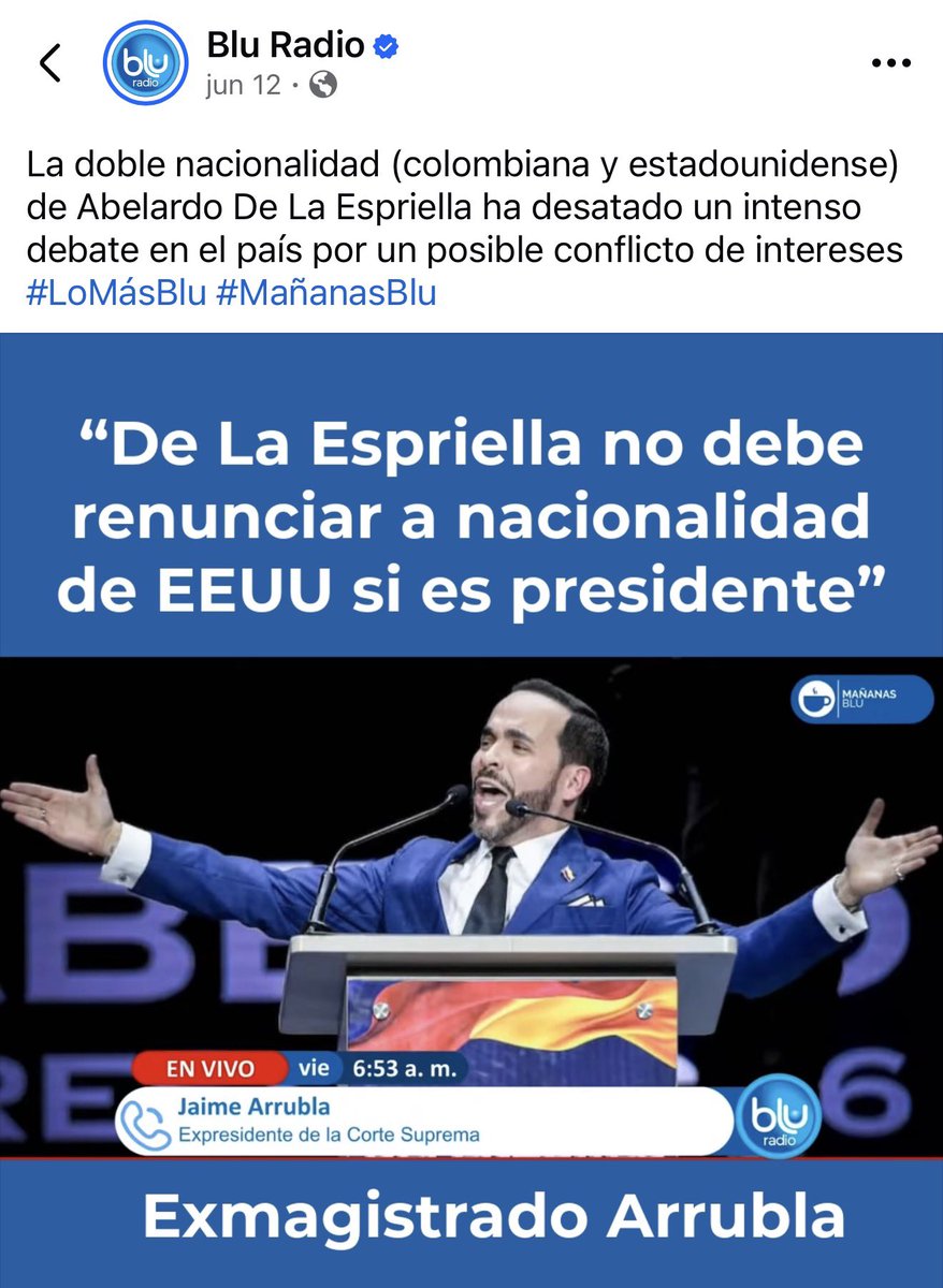 javiertigos's tweet photo. @JERobledo @ABDELAESPRIELLA Dr. Robledo. Parece genera urticaria las nacionalidades del presidente electo. El comunicado es una interpretación conceptual, no una sentencia judicial. Para unas interpretaciones, hay otras. 
Se necesita mejor de su acuciosidad para destapar los hechos de corrupcion de Petro. https://t.co/WegG2MyRu6