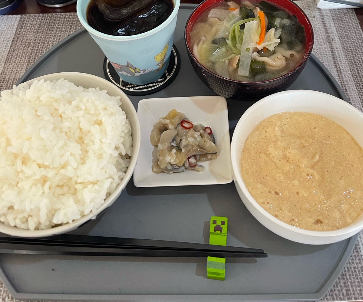 greatescape666's tweet photo. 朝メシ https://t.co/PlZwB6Abzv