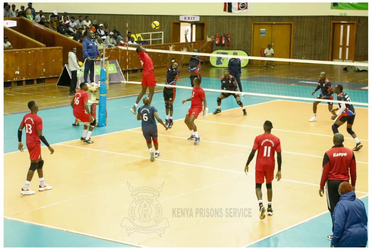 PrisonsKe's tweet photo. REDEMPTION. RESILIENCE. ONE MORE TO GO!

After a tough opening day, Kenya Prisons Volleyball Teams responded in champion fashion, keeping their title dreams alive with spirited victories in the Kenya Volleyball Federation National League semifinal play-offs at the Kasarani Indoor https://t.co/GkpASnFKD7