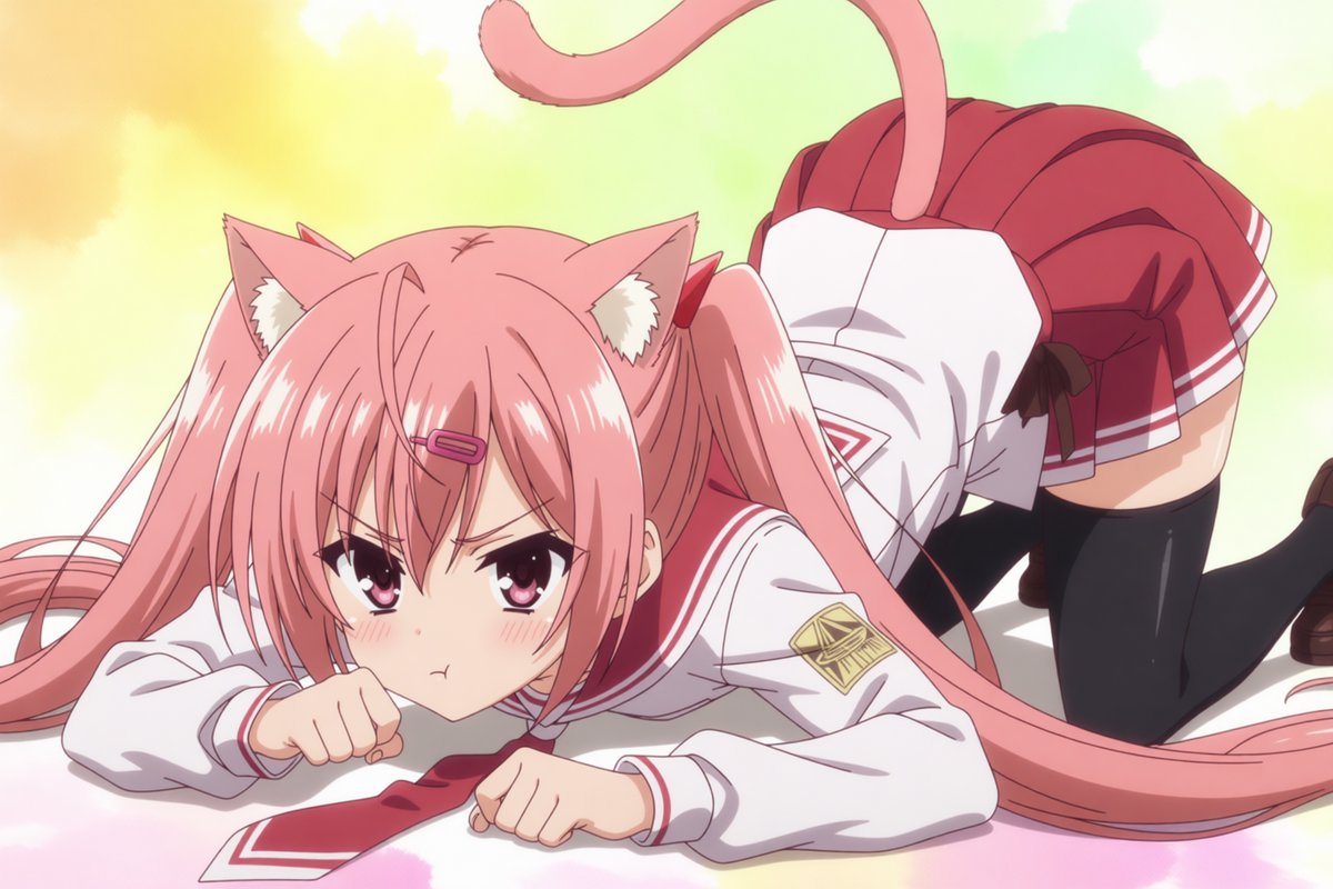 rouga_Aiart's tweet photo. ねこアリアちゃん！
#緋弾のアリア https://t.co/kmj0pHUhJR