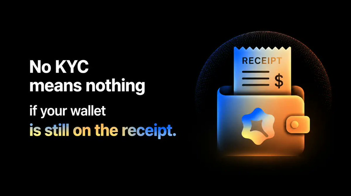 useSettl's tweet photo. No KYC means nothing if your wallet is still on the receipt.

$SETTL is coming to @Solana. https://t.co/IMKpFJ44RK