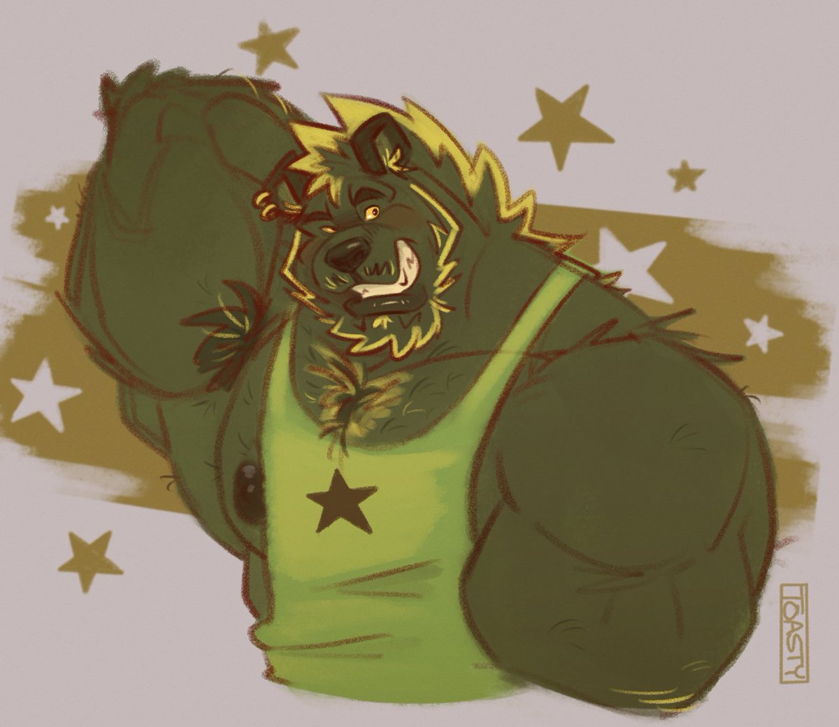 ToastyFuzzBuns's tweet photo. I've missed making new fellas. Get ready for a slew of new guys joining the gym

First up, this sweet green yeen💪⭐️ https://t.co/3iGTVSh0Le