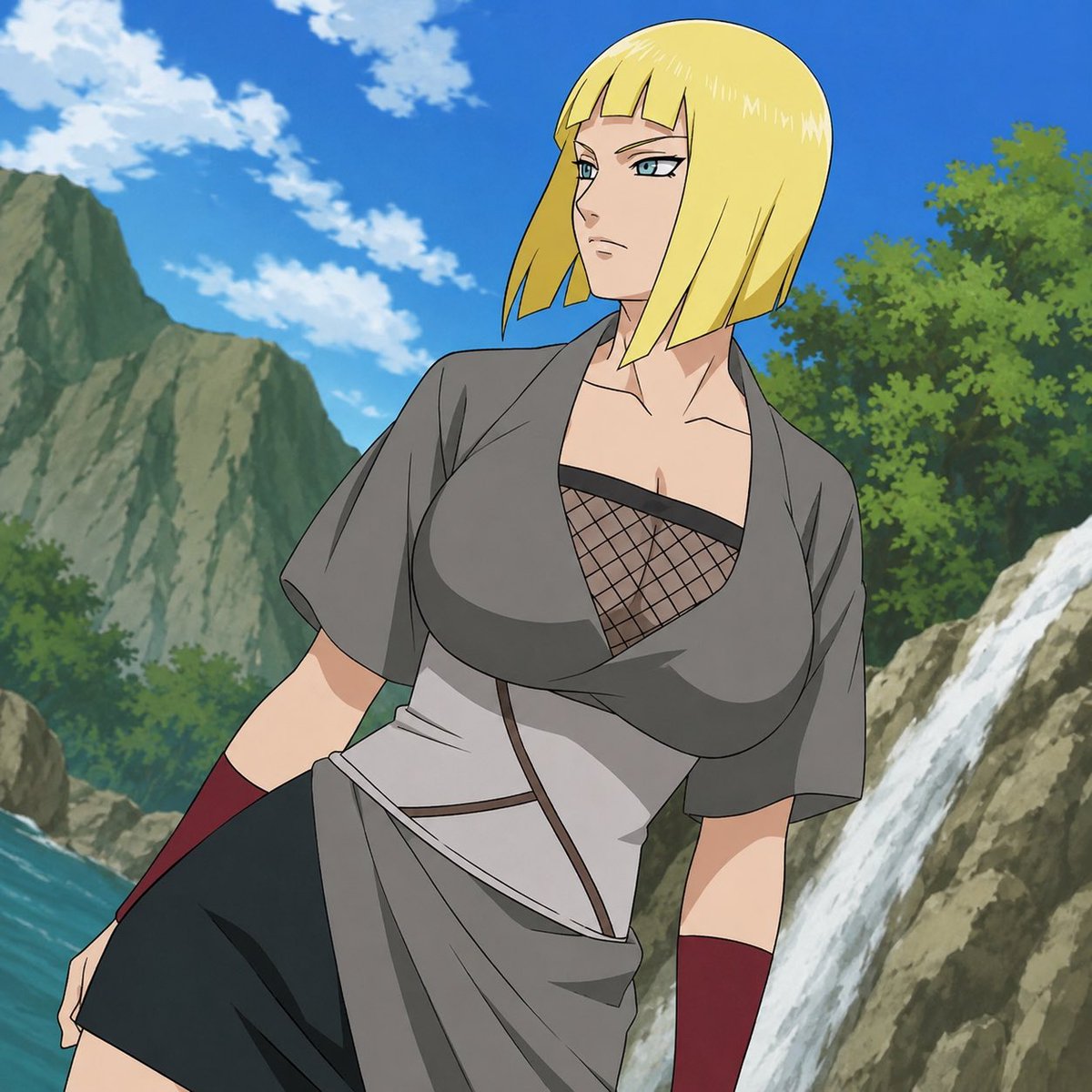 Kiminino72's tweet photo. Forget the heavenly mounds on her chest, isn’t Samui the most beautiful woman Kishimoto ever created? 😭 https://t.co/1vfqRe39m5