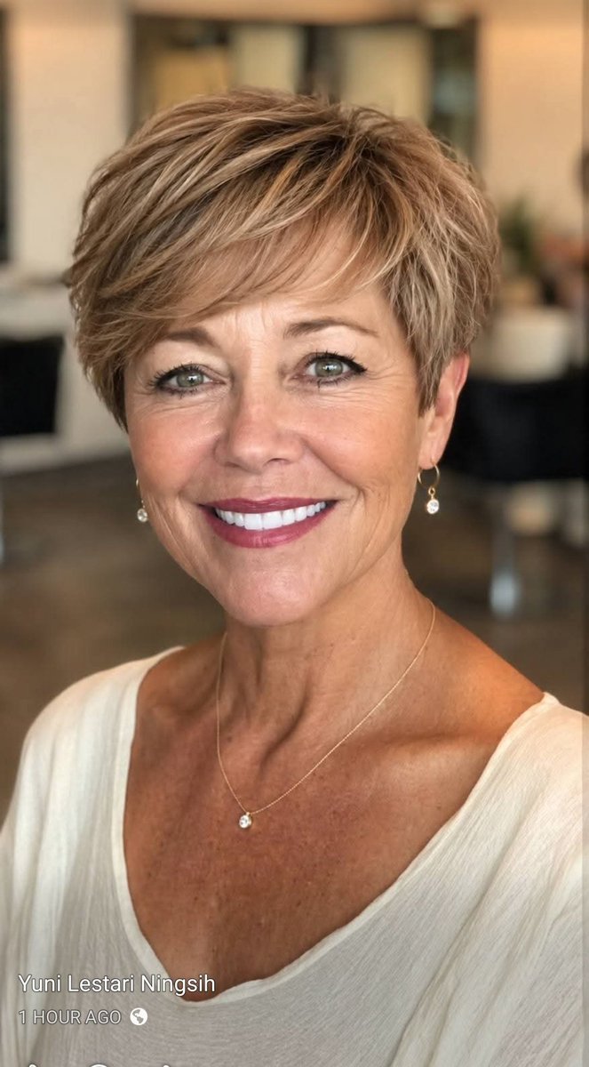 ileenh1973's tweet photo. I am 71  years old ,I want your opinion on my cut and color. 🔥 https://t.co/RLANSeMSo6