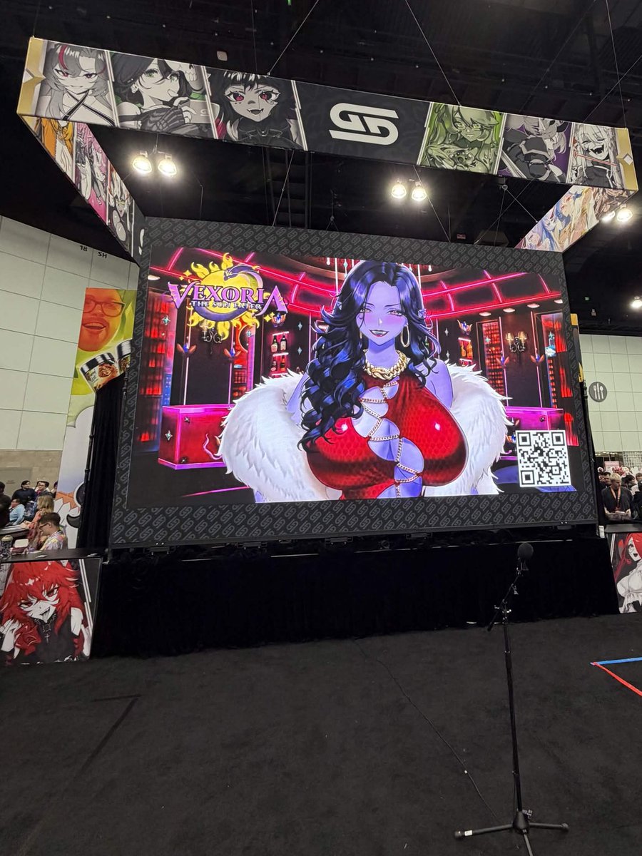 VexTheSunEater's tweet photo. Thank you all so much for coming out to say hello at my Meet and Greet! ;_; Thank you to Gamer Supps for having me! Every single one of you are the best! You make me feel so loved and supported!💜 Hopefully I will be there in person next year! 

BIG SHOUTOUT TO ALL THE WOMEN WHO CAME TO SEE ME! I LOVE YOU I NEED MORE WIMMENZ RAWR :3