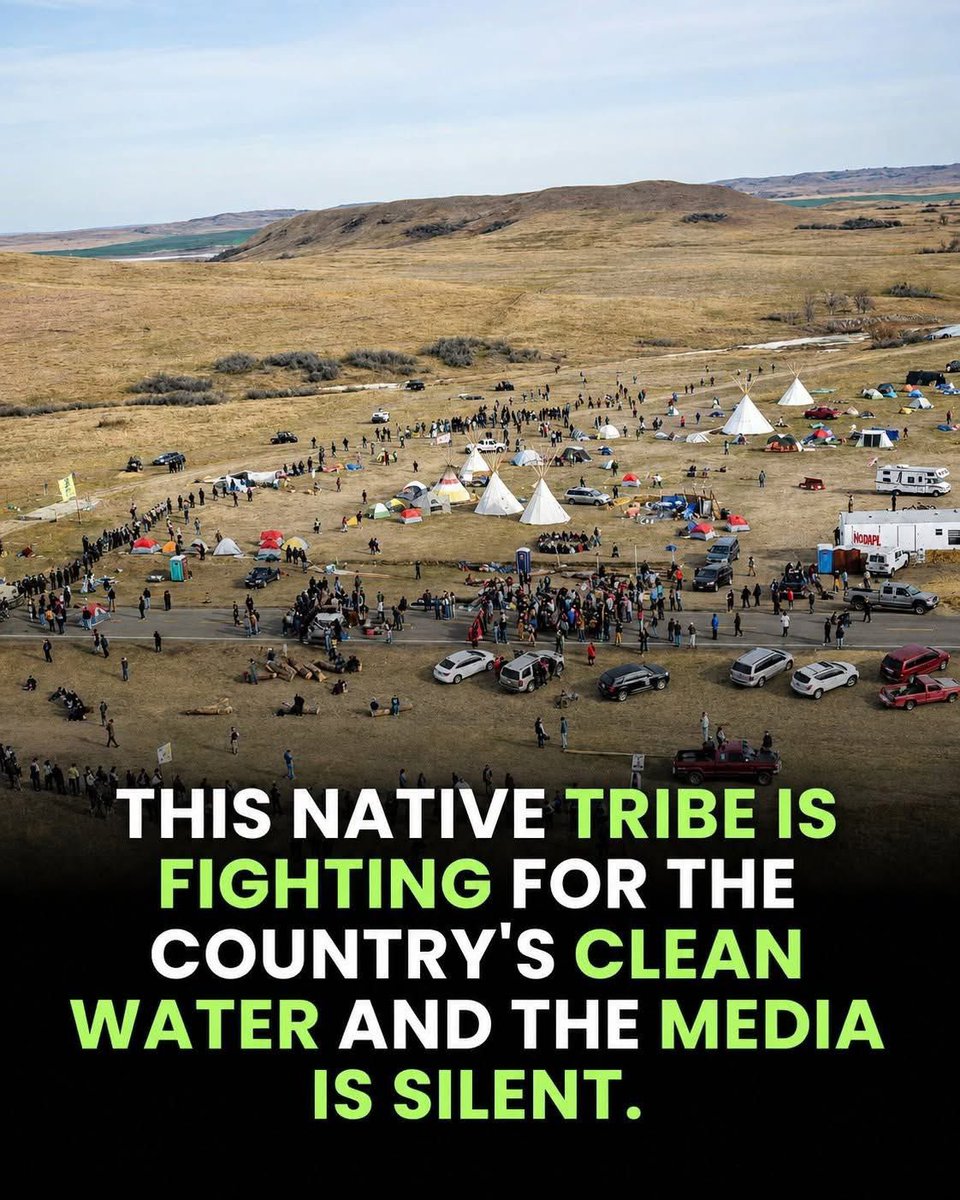 native_am_pride's tweet photo. The words “Water is Life” became known around the world during the Standing Rock movement, but for many Indigenous peoples, those words were never a slogan. They were a responsibility. When the Dakota Access Pipeline was proposed near the Missouri River, the Standing Rock Sioux Tribe and thousands of supporters gathered to raise concerns about water protection, treaty rights, and the preservation of sacred sites.

What followed became one of the most recognized Indigenous-led movements of the modern era. Elders offered prayers, youth rode horseback across the plains, and tribal nations from across North America came together in solidarity. Through changing seasons, difficult conditions, and intense public attention, water protectors continued to emphasize the connection between healthy water, healthy communities, and future generations.

Years later, the images from Standing Rock still carry meaning. They remind people around the world that Indigenous voices continue to play an important role in conversations about land, water, and environmental stewardship. Beyond the headlines and debates, the movement left a lasting message: the decisions made today about natural resources will shape the lives of those who come after us, and protecting what sustains life remains a responsibility shared by all.
