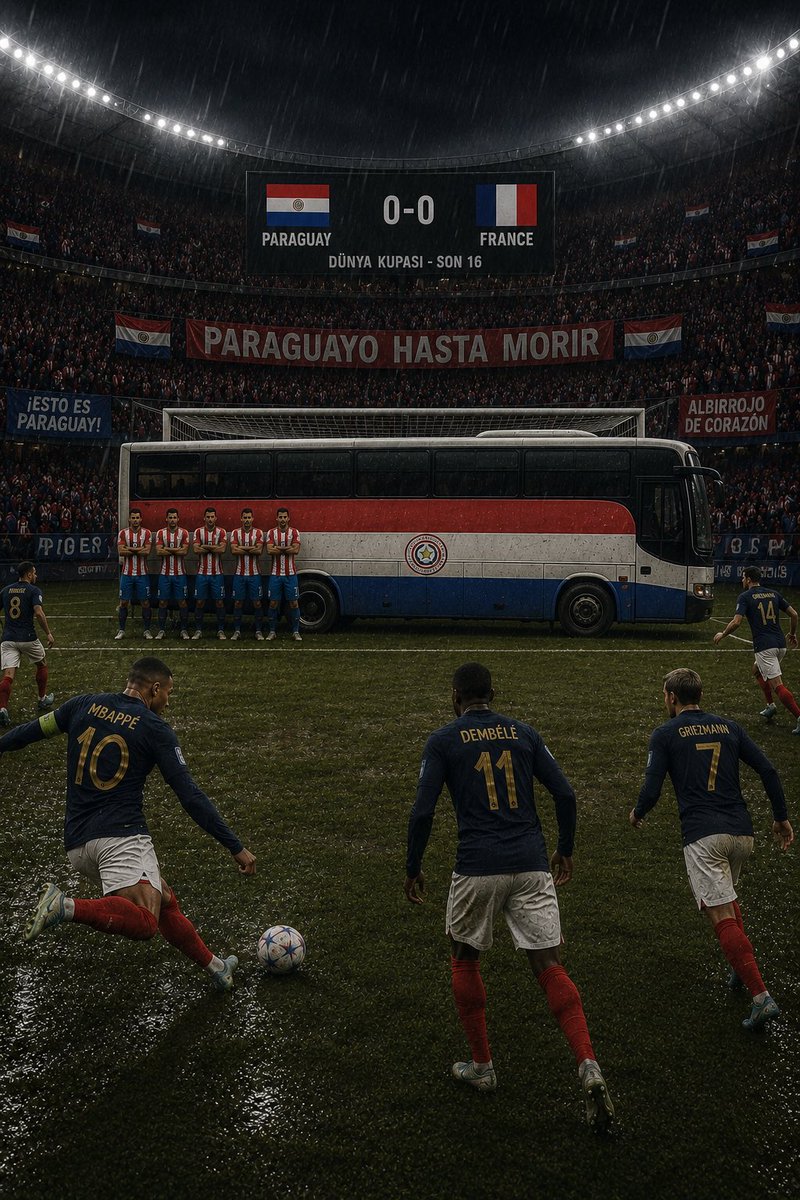 taraftarnabzii's tweet photo. Paraguay - Fransa maçı ilk 45 dakika özet görüntüler #Paraguay #fransa #worldcup2026⚽️ https://t.co/GpWCP6XQiv
