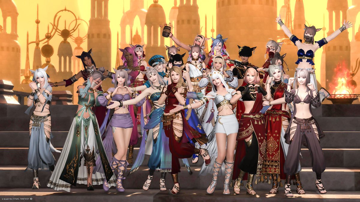 PiyoPiyo_FF14's tweet photo. #輝ける3顔ミコライア に参加しました‼︎可愛いミコッテ達で圧巻でした✨
わちゃわちゃの下限アグライアも楽しかったです
うるさんお誘いありがとうございました( ੭ ˙ᗜ˙ )੭ https://t.co/KahviQpulT