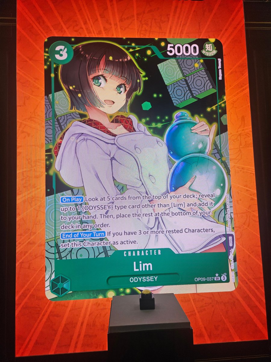 TennisDaMenace2's tweet photo. First set to come out with Lim! #ONEPIECE #onepiececardgame https://t.co/ohvPnXgTTW
