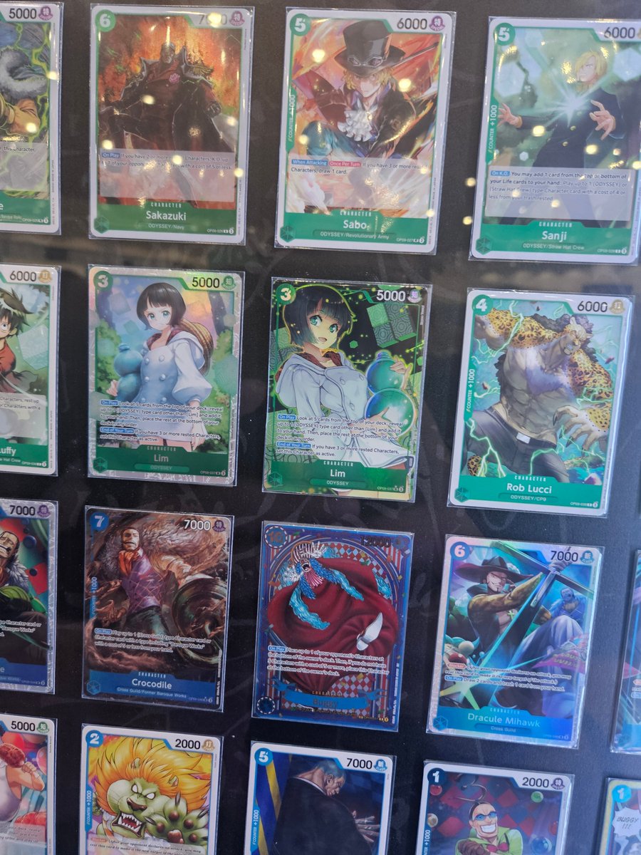 TennisDaMenace2's tweet photo. First set to come out with Lim! #ONEPIECE #onepiececardgame https://t.co/ohvPnXgTTW