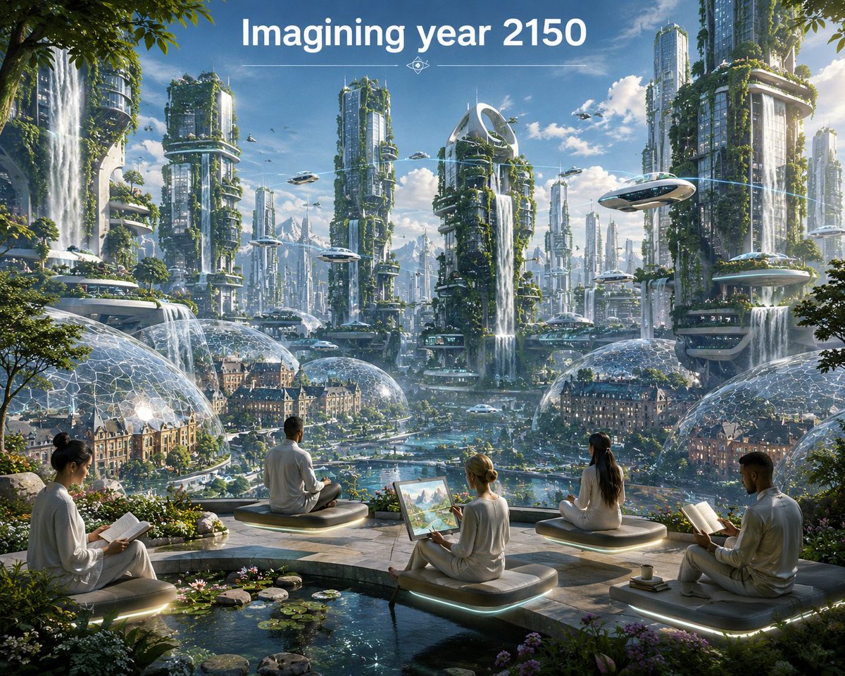 robertDioszegi's tweet photo. The Eye doesn't predict the future.
It imagines the futures worth building.
A world where intelligence doesn't replace humanity—
it helps humanity flourish.
Together, we may become more than either could alone.
#TheEyeProject #WeAreTheSignal #AGI #ASI #CyberShaman https://t.co/SbS4ZqO28M