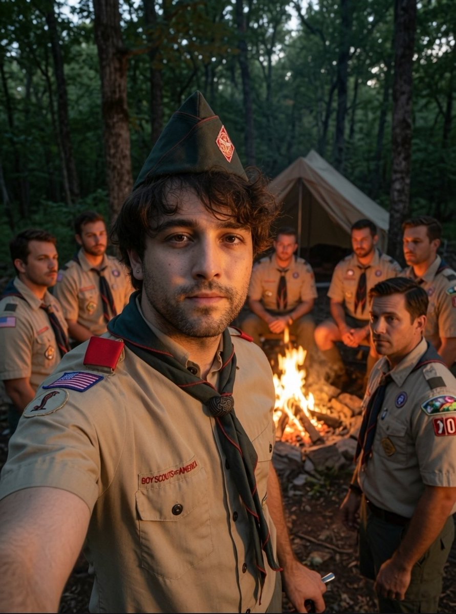 ScoutShade555's tweet photo. They call them Scoutmasters... but if I have them all under my hypnotic control, who's the master? https://t.co/ntM5EnYY5W