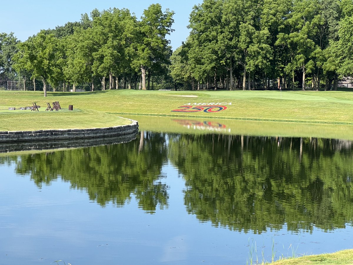 TBCgrounds's tweet photo. Happy Birthday America! Morning pic vs cooling off some surfaces this evening. Best holiday of the year…hope everyone had an outstanding day! https://t.co/PcsT3vYFba