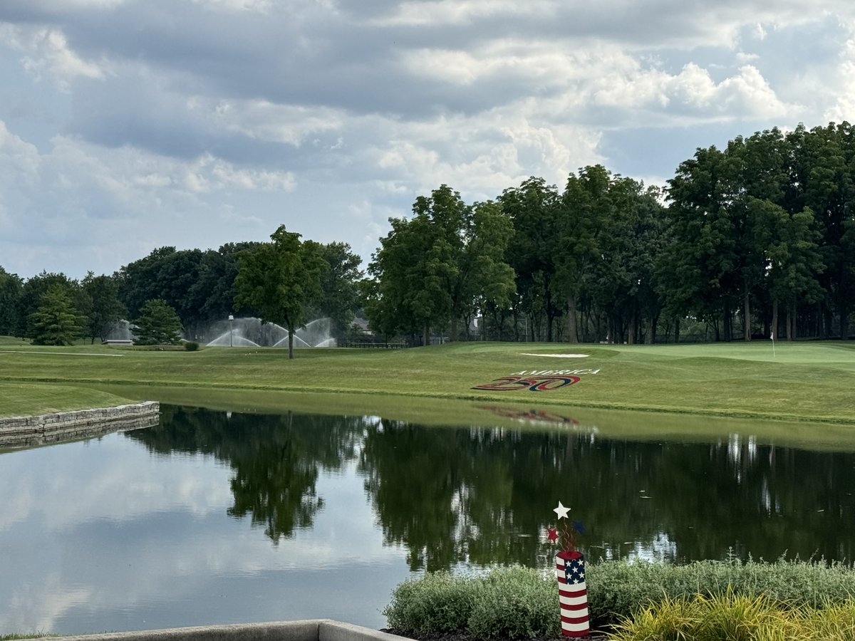 TBCgrounds's tweet photo. Happy Birthday America! Morning pic vs cooling off some surfaces this evening. Best holiday of the year…hope everyone had an outstanding day! https://t.co/PcsT3vYFba