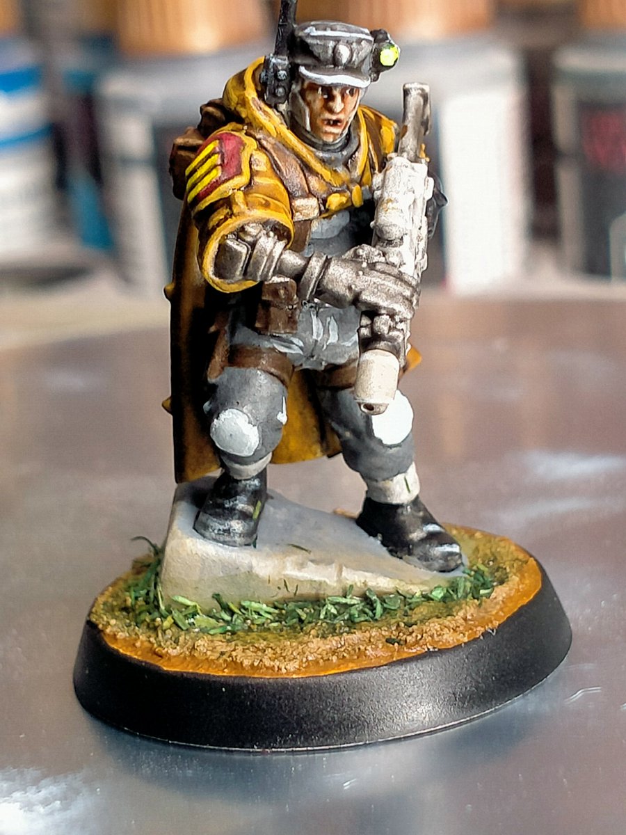 strandedgoo's tweet photo. Imperial guards spectre squad done. Finally able to start with the Armageddon box.
#warhammer40k
#waehammercommunity https://t.co/Pi6bFKtPk4