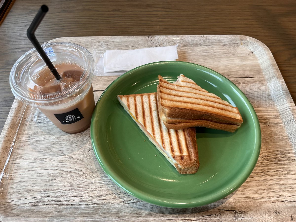 final_mh_15912's tweet photo. 今日の朝食もSUGO CAFEでモーニングセット😋

#スポーツランドSUGO
#SUGOCAFE https://t.co/X5stL03sVn