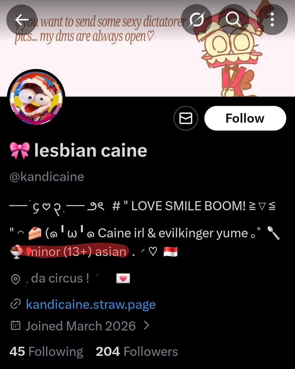 Caine tweet media