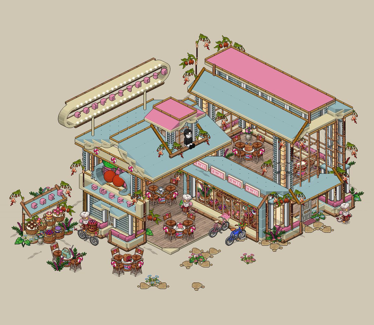 habblivein's tweet photo. Dentre algumas construções que se destacaram nas promoções durante o mês de Junho, qual a sua favorita? https://t.co/2LiKwL736h