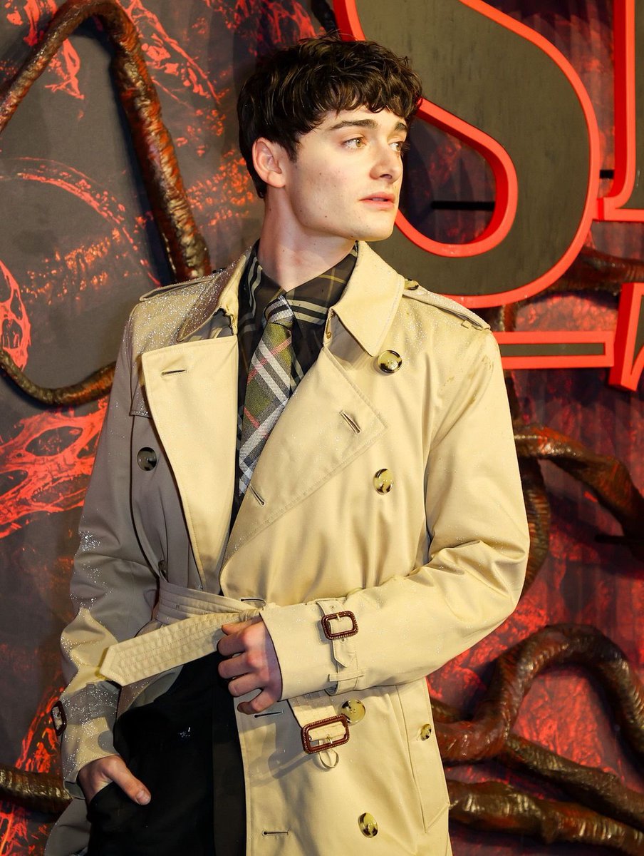 noah schnapp side profile tweet media