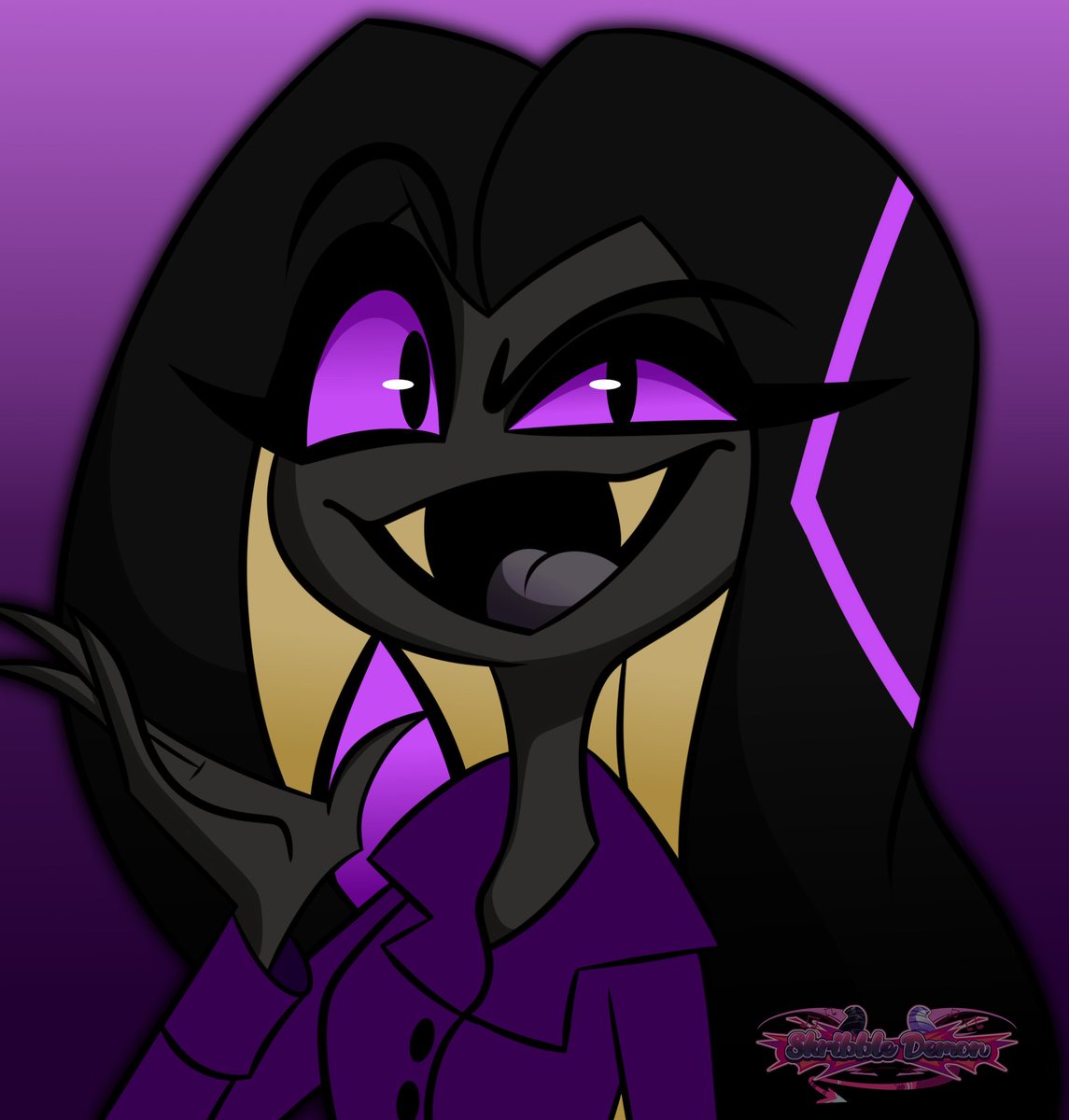 SkribbleDemon's tweet photo. Second attack done for @geek_ender I hope you like it!!
#HazbinHotel #HazbinHotelOC #HelluvaBoss #HelluvaBossOC https://t.co/pXpdvWOR4P