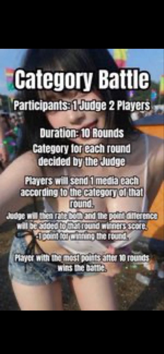 user6245678's tweet photo. Need one more person to to do this battle. Already have a judge so we just need one more player. DM me if interested. 
#wankbattle #wankchat #goon https://t.co/juwMc6nq2a