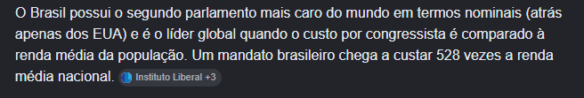 PavaoCurto's tweet photo. @infomoney o judiciário brasileiro é o mais caro do mundo, com juízes recebendo 500k por mês. 
além disso nossos políticos são os mais caros do mundo tbm. 
e mesmo assim, somos um dos países mais corruptos do mundo.

vc acredita mesmo q o seu imposto esta indo pro SUS? 
Pras escolas? https://t.co/fAGyTV6ymx