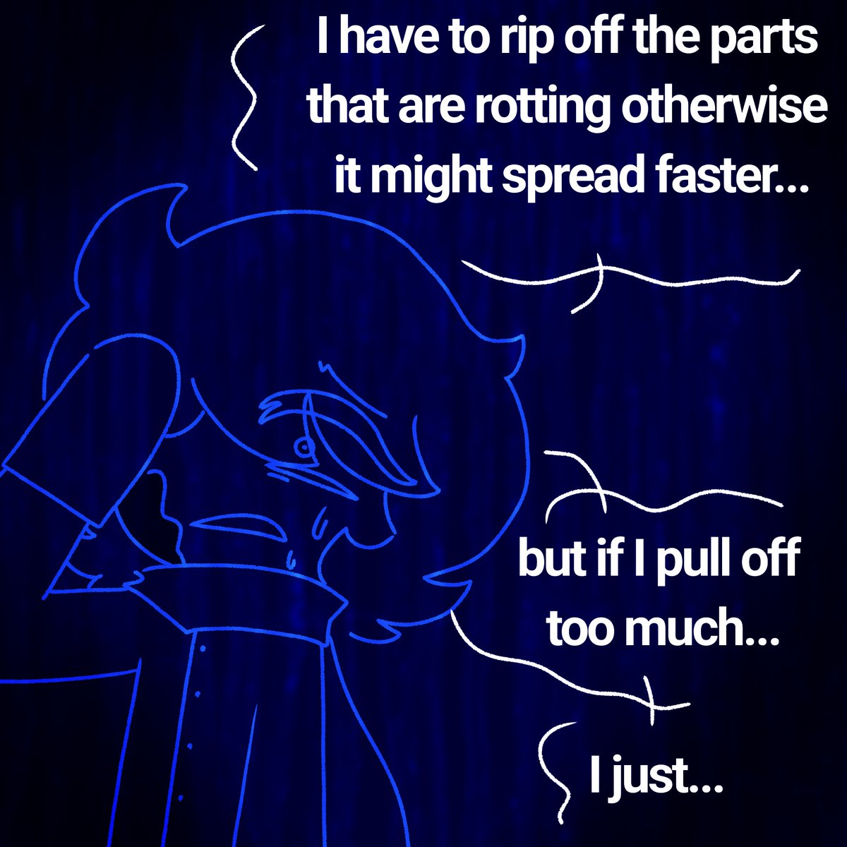 LiarsDeath's tweet photo. Hollow au chapter 7.5 part 1:
(Hollow au is a cookierun kingdom au)
(ITS a midchapter, ITS SHORT/for lore)
.
.
.
Rift=shadow milk
Putrid/Ivory=pure vanilla
Charm=Black sapphire
(Charm is in a bathroom in iris's spire)
.
.
(thats steam from hot water) https://t.co/jthhEmIC9i