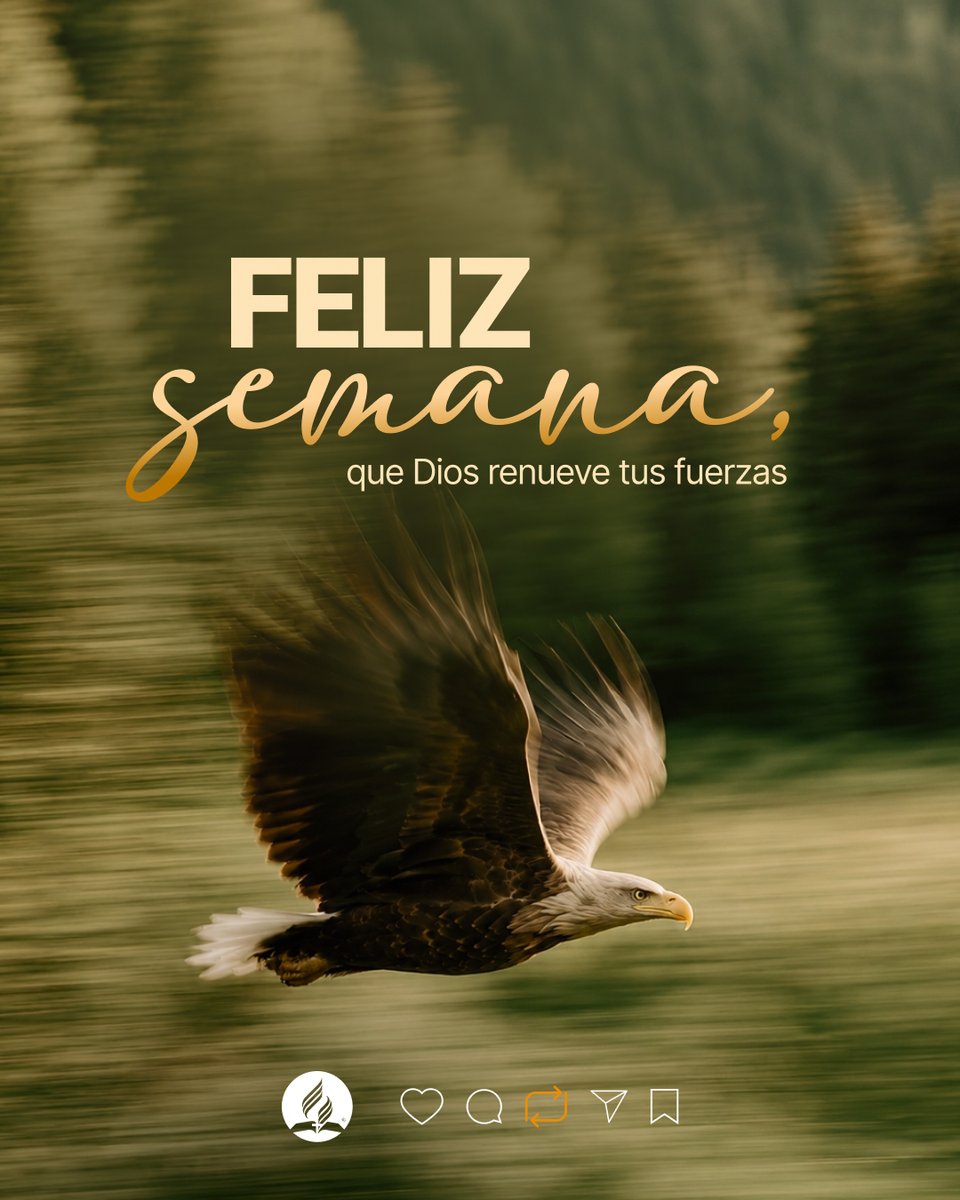 AdventistasEsp's tweet photo. A veces la semana comienza con el tanque vacío. Pero hay una promesa que no falla: Dios da fuerzas al cansado. Deja que Él sea tu energía hoy. 🙏 ✨

Compárte esto con alguien que necesita empezar de nuevo. https://t.co/owd4i632nm