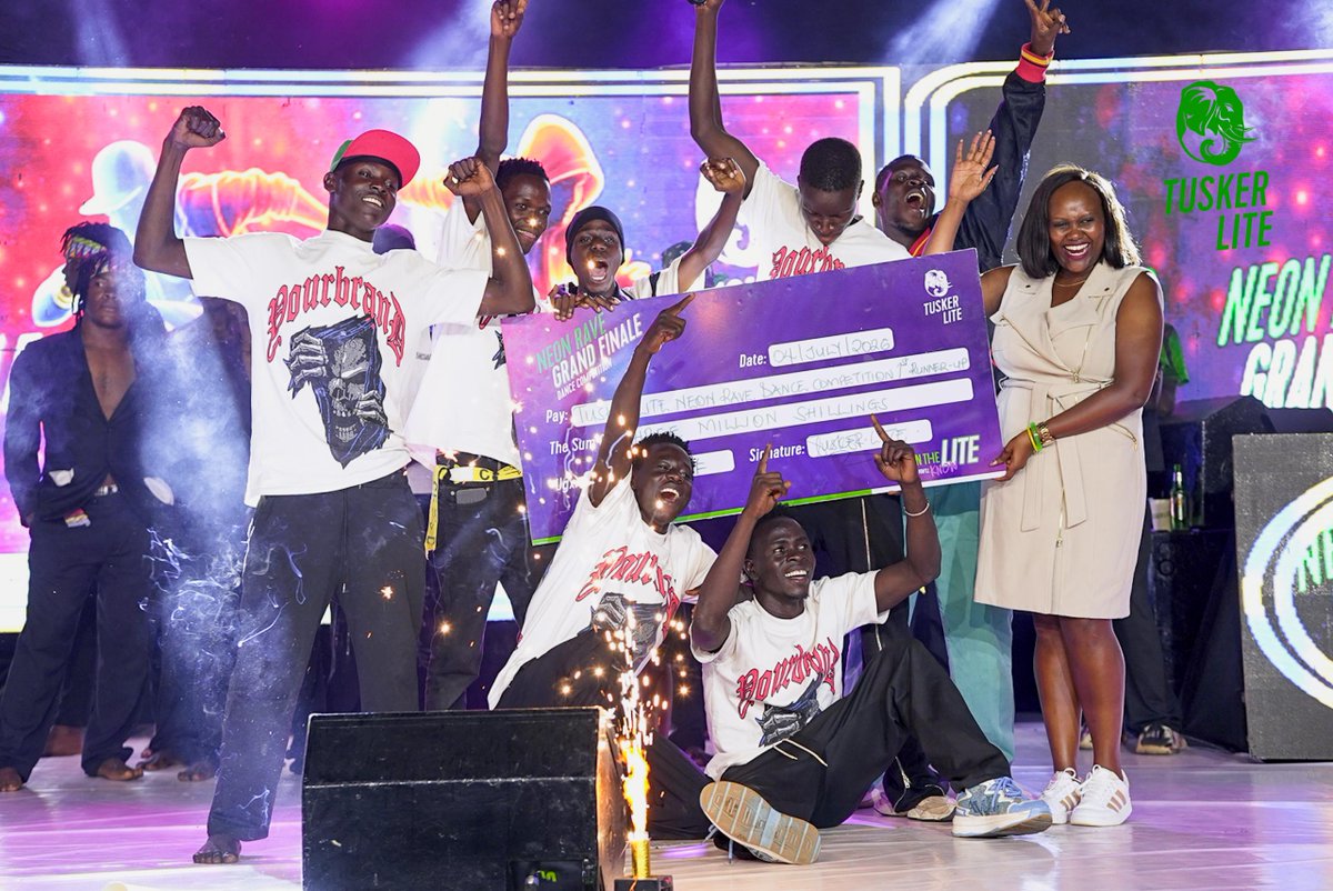 nbstv's tweet photo. It's been quite a long journey, and it has really paid off.
Congratulations to all the 18 groups, and above all, to the second runner-up, first runner-up, and overall winner.
📸@MawejjeGeoffrey
#TuskerLiteNeonRave
#NBSUpdates #OwnTheLite https://t.co/OPf9zLKf0J