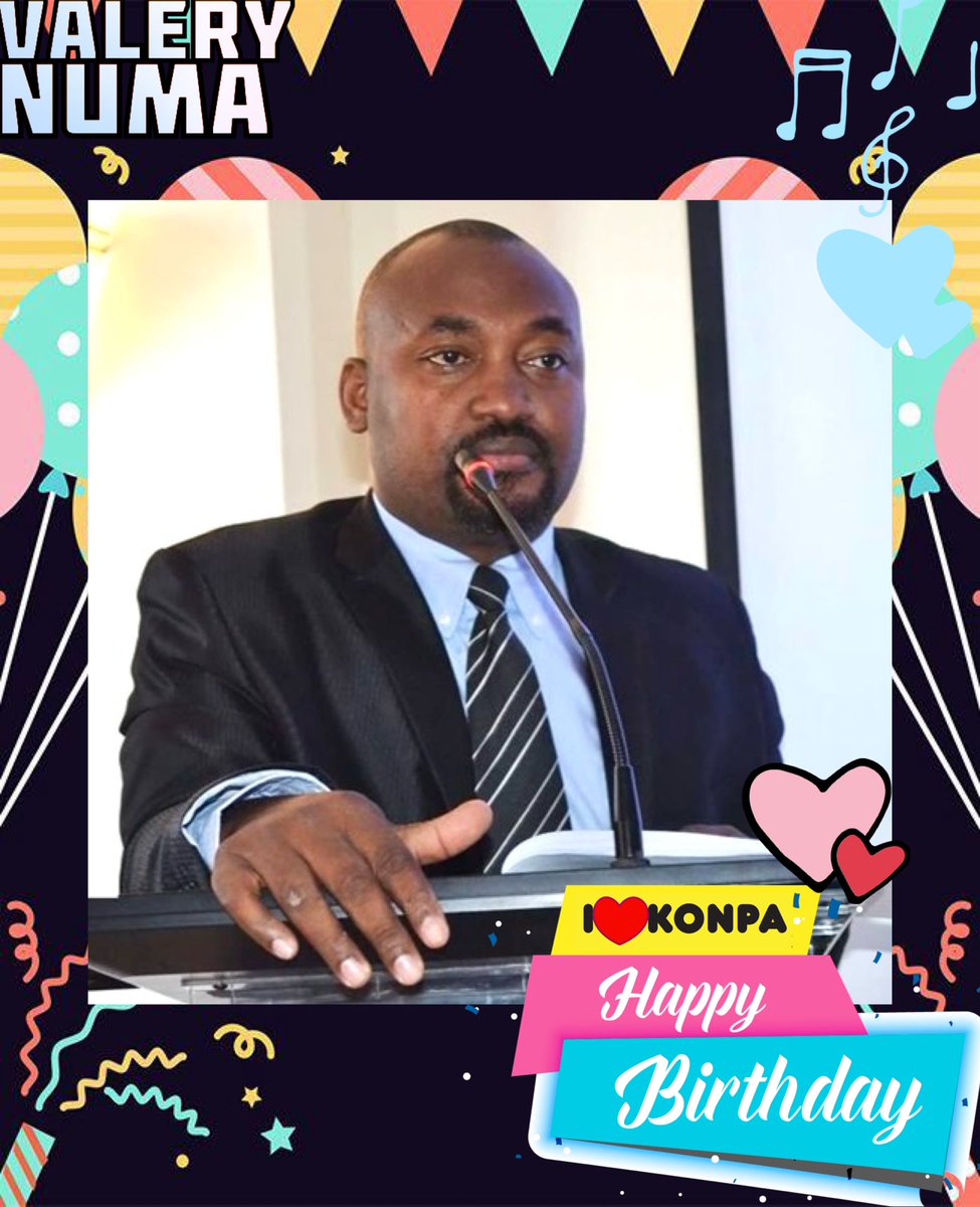 radioqualite's tweet photo. 🎶🎼🎵Haaaappy Biiiirthdayyyy@Valéry Numa, journaliste, présentateur de radio Vision 2000🥳 https://t.co/Nh6jvk9qLQ