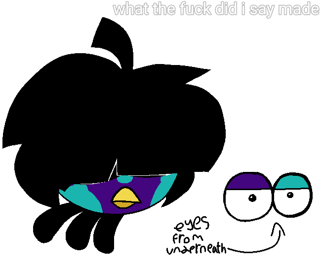 SmilyToonz's tweet photo. i seen everyone talking about angry birds and i love angry birds but yeah i love first movie it's funny anyway i made this fan character. Idk why it was my idea so yea their name's Luno because it's a opposite of luna like when put luna with a O and it's luno. Yep that luno https://t.co/1ihfnBRGLN