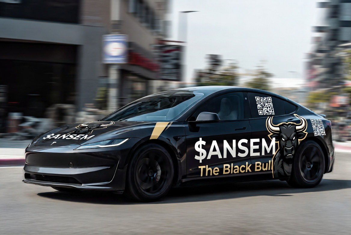 Geritayusni's tweet photo. Gm The black bull @blknoiz06 
What you think of funding a fleet of wrapped cars fully branded with $ANSEM + QR code that scans straight to pumpfun page 
Mobile billboards driving around major cities 24/7, Insane visibility for the culture

I’ll help organize it, if you want.. https://t.co/YWn1mqTGZk