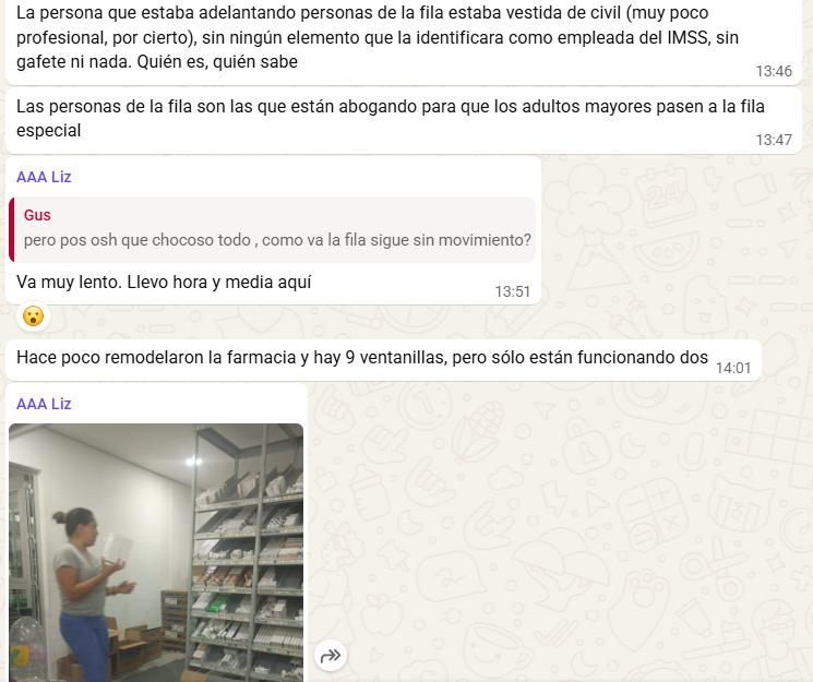 Meleusipa's tweet photo. @Tu_IMSS Todo esto es en la Clínica No. 1 del IMSS en Pachuca https://t.co/bc74zUxwi0