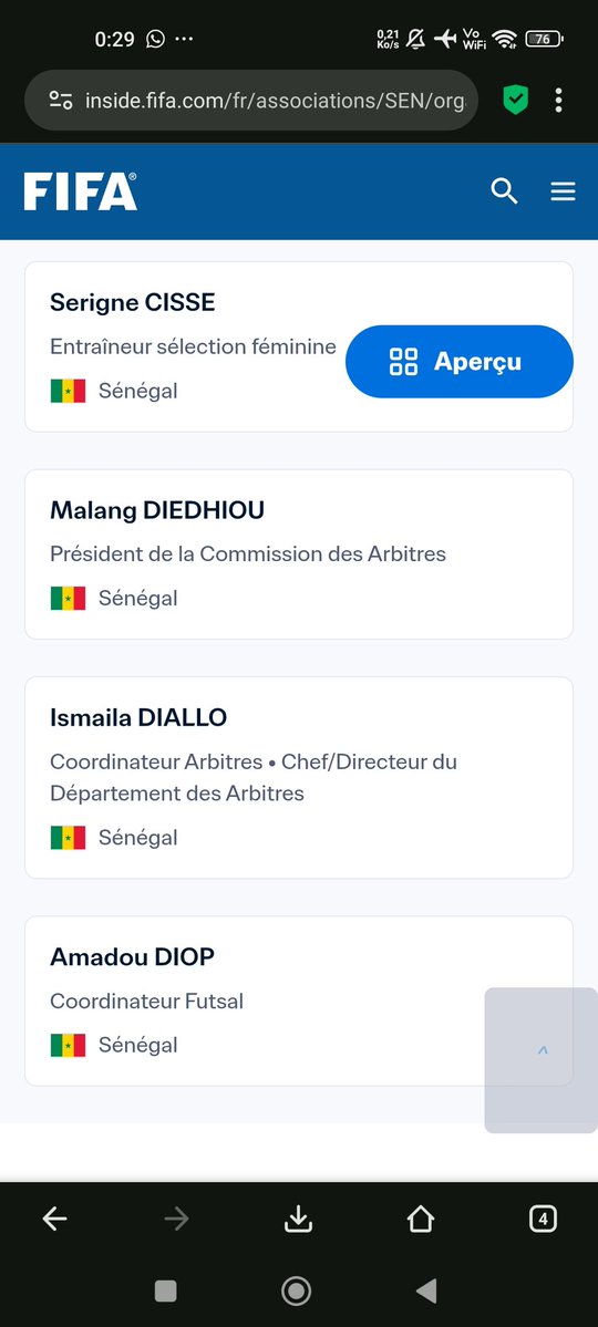 CissYaya19's tweet photo. SENEGAL-FOOTBALL-INSTANCE
Voici la nouvelle composition du comité exécutif de la FSF
#Senegal #FSF https://t.co/s1dHo9TINQ