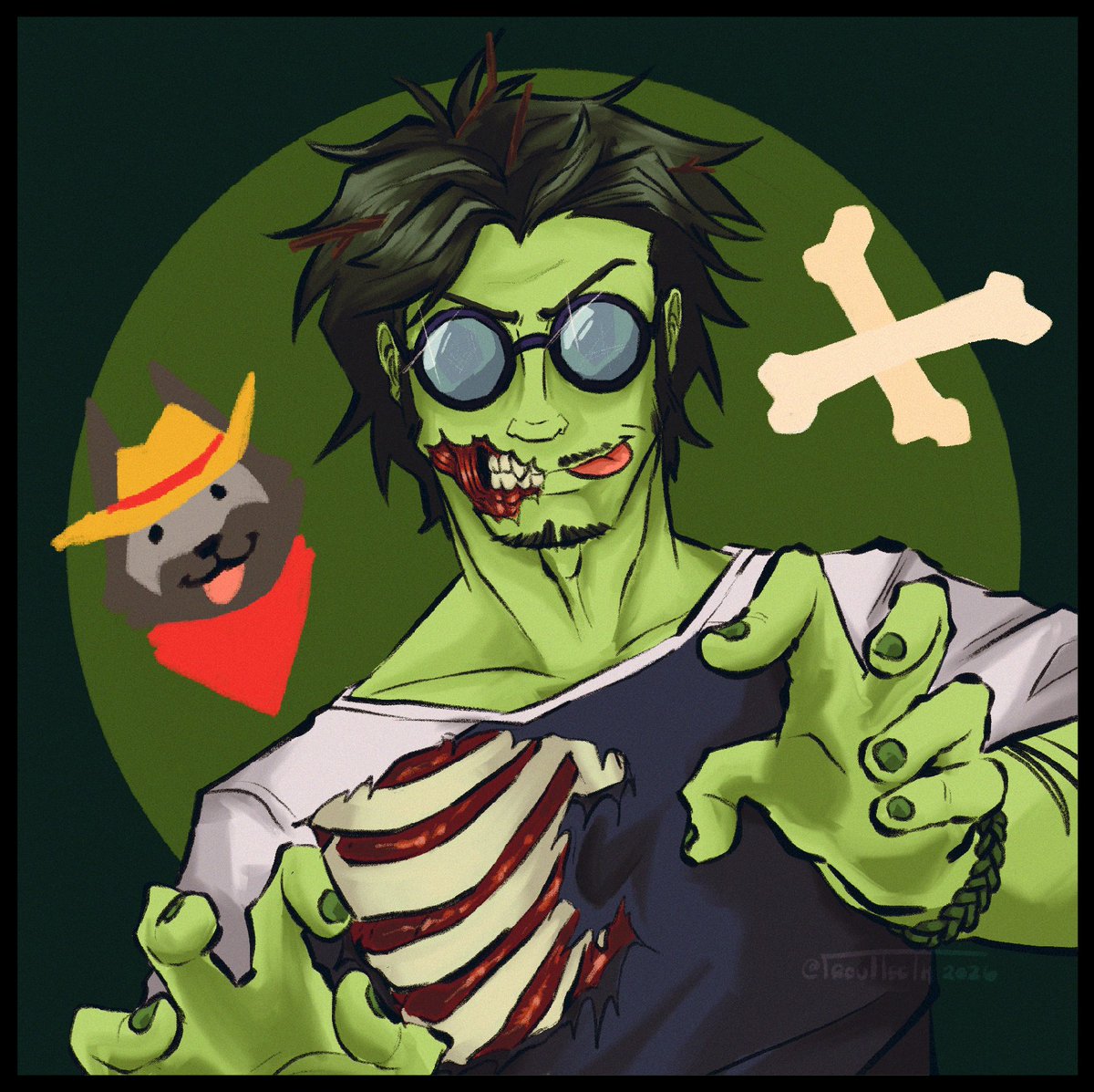 TroutTeeth's tweet photo. attack for @TheJellyBug !!! https://t.co/DmyM2HxASC