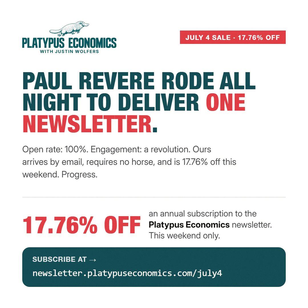 kaayliek's tweet photo. Like Paul Revere, but more about the economy. And platypuses. 🦆
https://t.co/XPooHZDsIP https://t.co/nM0mRxZuVU