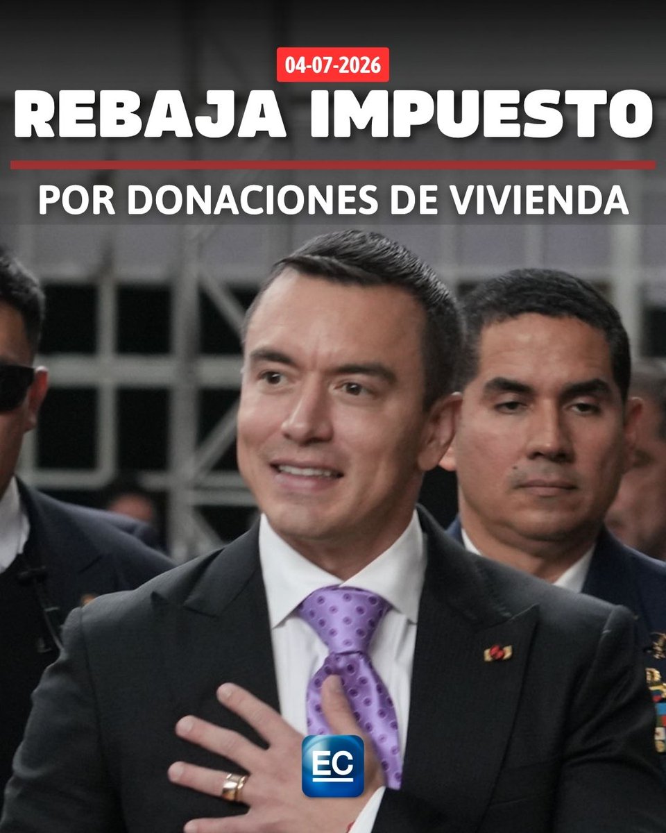elcomerciocom's tweet photo. https://t.co/3ZyFC6dV79 El Decreto Ejecutivo 440 regula el incentivo tributario para quienes donen viviendas de interés social o recursos para financiarlas.

Este contenido ha sido publicado originalmente por EL COMERCIO. Si vas a hacer uso del mismo, por favor, cita la fuente y haz un enlace hacia la nota original en la dirección: https://t.co/pCjsPTDnTq